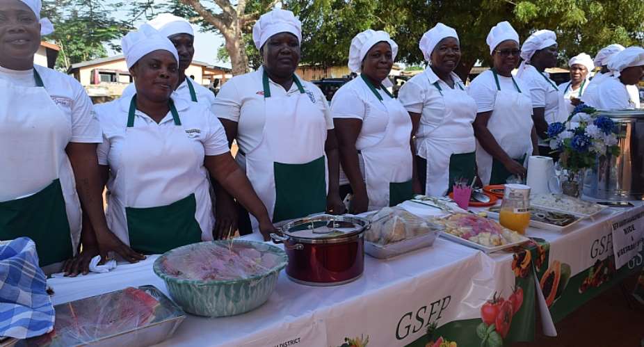 School Feeding Caterers In Cooking Training In Volta, Oti Regions