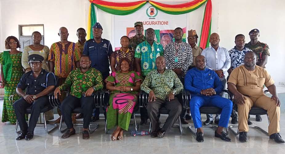 NADMO Disaster Management Committees Inaugurated At Sege