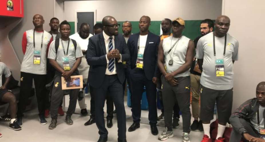 GFA Boss Kurt Okraku Urges Black Meteors To Grab Final Chance To Qualify For 2020 Olympic Games