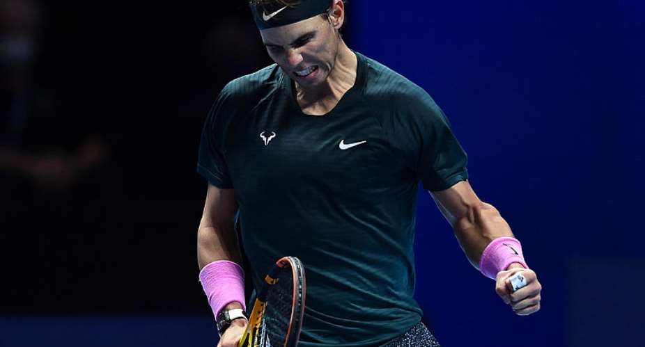 Nadal downs defending champion Tsitsipas to reach semi-final at ATP Finals