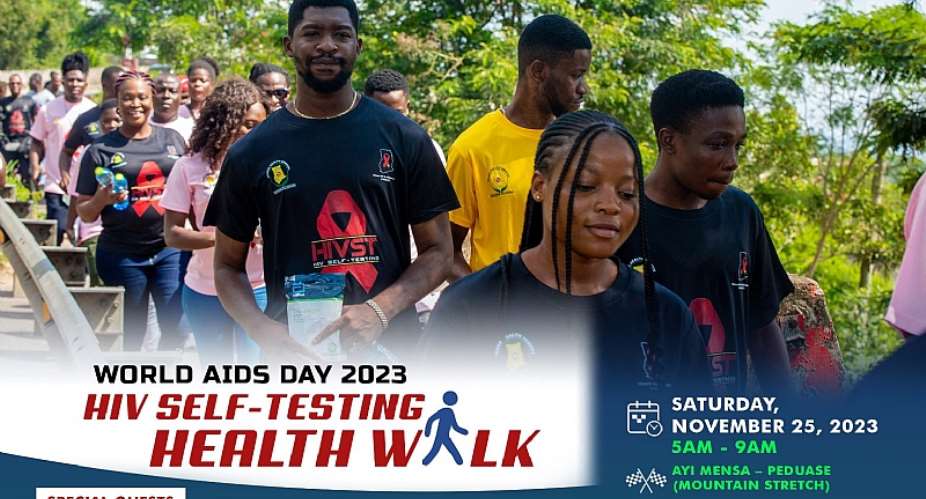 World AIDS Day: GHANET to organise HIV Self-Testing Health Walk
