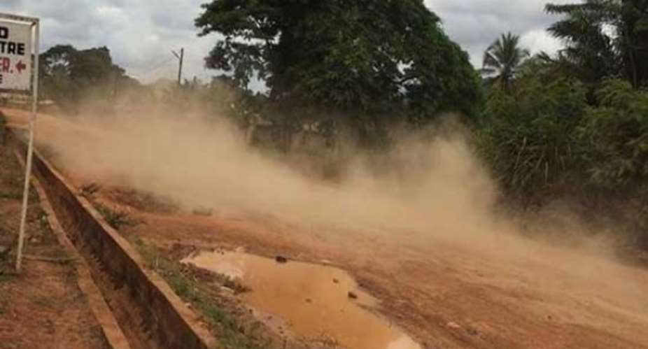 Dust killing us, order contractor back to site - 'Hwidiemmanhene' appeals