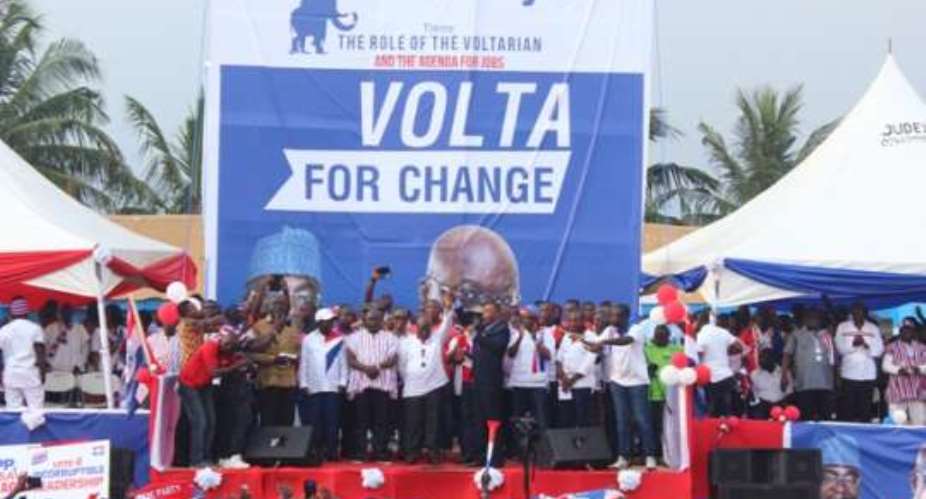 Nana Addo renews pledge to Volta Region