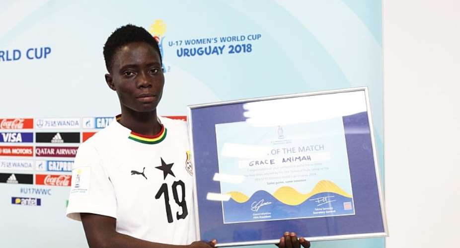 FIFA U17 WWC: Grace Animah Awarded Player Of The Match Against New Zealand
