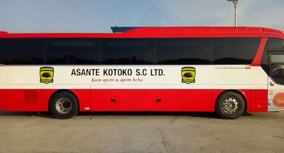 Asante Kotoko Outdoors Luxurious 45-Seater Bus