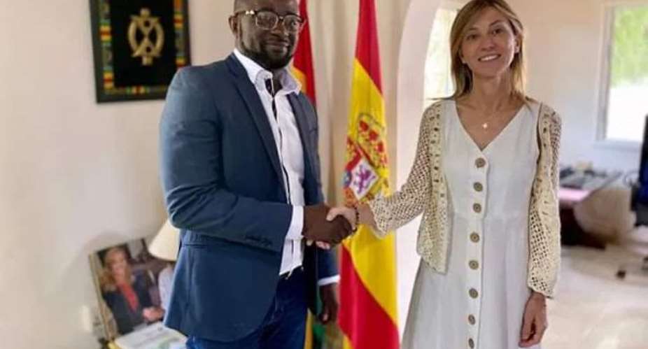 Spanish Ambassador Pledges To Support GFA President And Ghana football