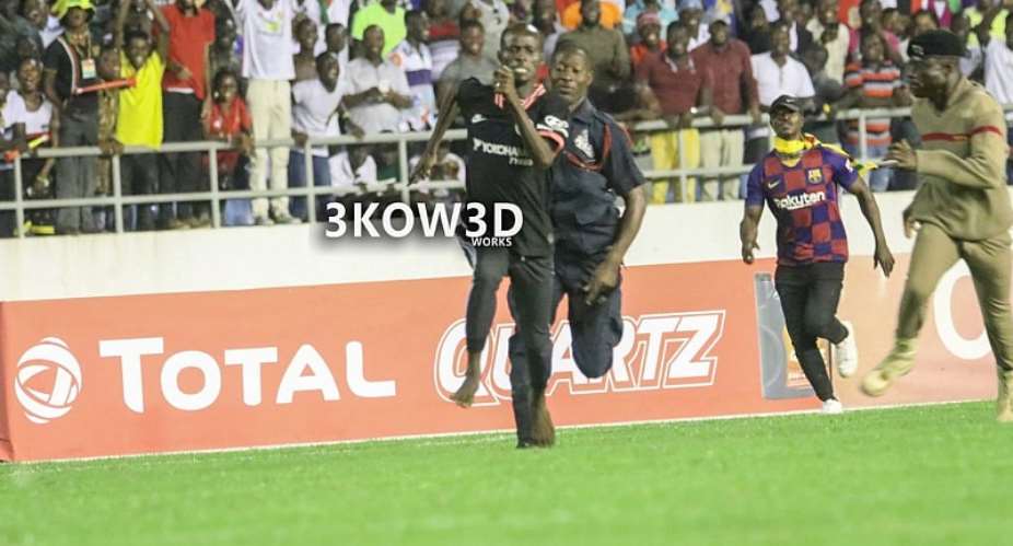 Black Stars, South Africa Pitch Invader Fined Ghc2,400