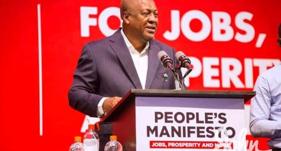 Am Focused To Deliver 1m Jobs – Mahama