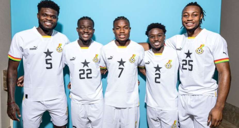 PHOTOS: Black Stars players enjoy photoshoot session ahead of Portugal showdown on Thursday