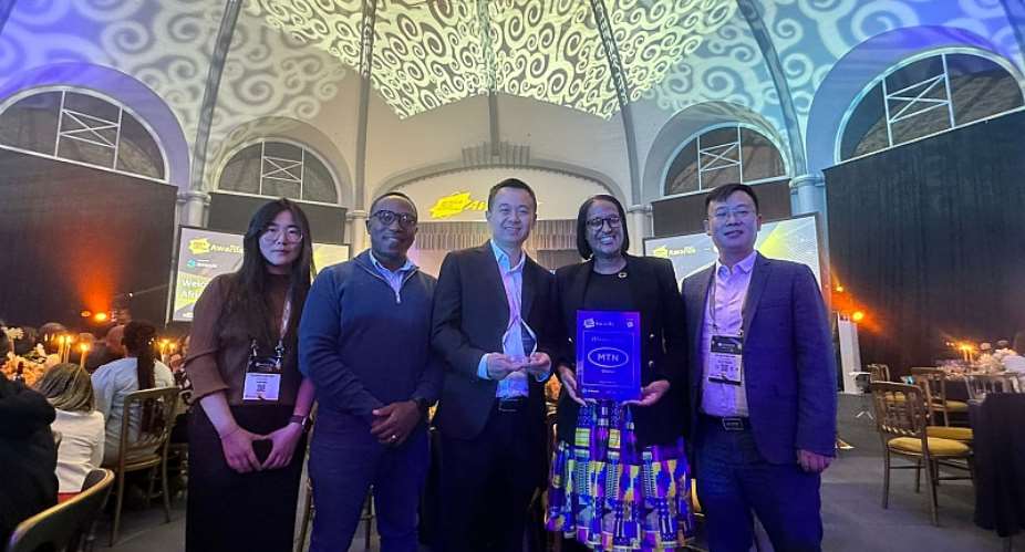 MTN Ghana wins Prestigious Telco of the Year Award