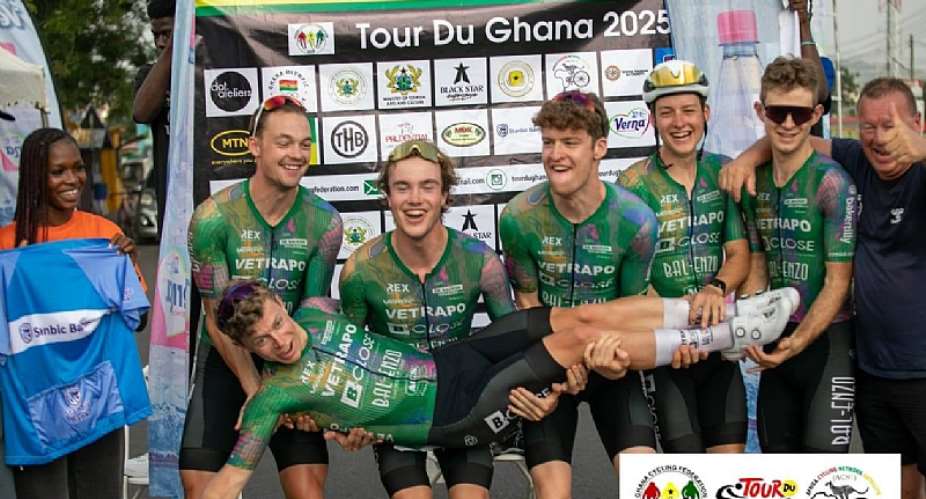 Belgian De Neve shows strength and skill at 2025 Tour Du Ghana as Burkina Faso cyclists display resilience