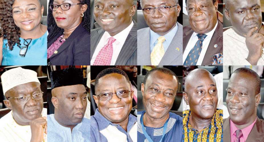 The new nominees for Ministerial Positions