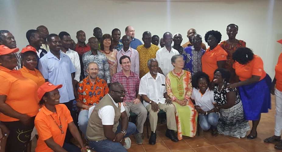 B-Bovid Champions Kofi Annan Sweet Potato Initiative In Western Region