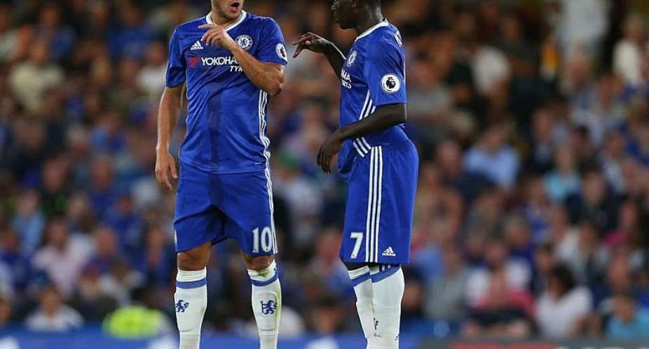 Hazard And NGolo Kante Voted Into UEFAs Team Of The Year