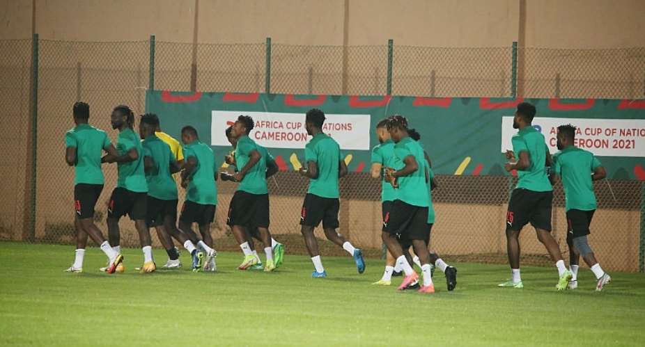 2021 AFCON: Black Stars holds training ahead of crucial Gabon encounter on Friday Photos