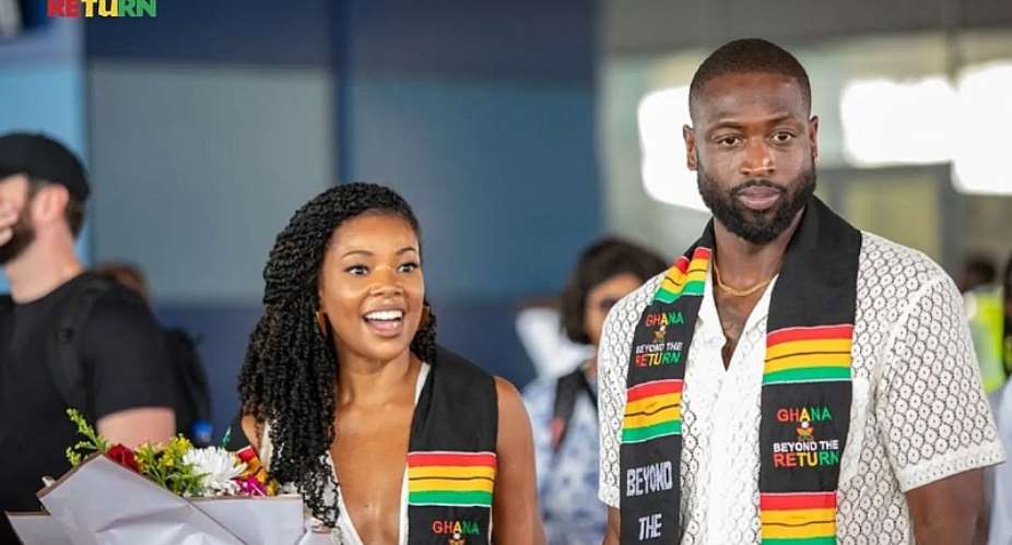 NBA legend Dwyane Wade and Gabrielle Union now have Ghanaian names