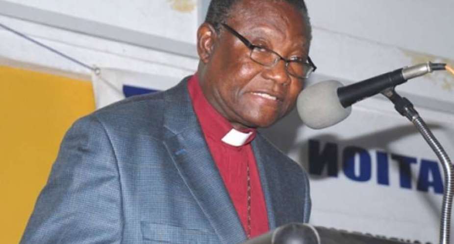 Chairman of the council, Rev Professor Emmanuel Kwaku Asante