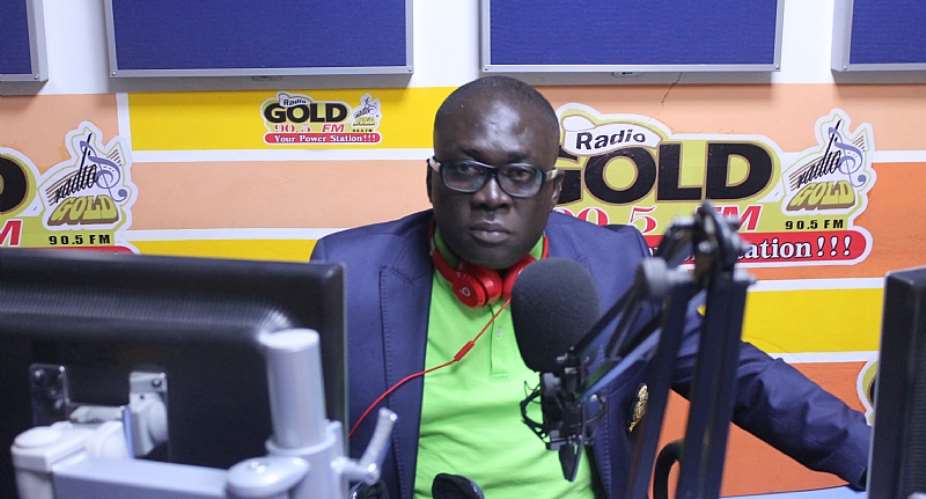 Meet Okyeame Ayensu Badwimba of Radio Gold 90.5