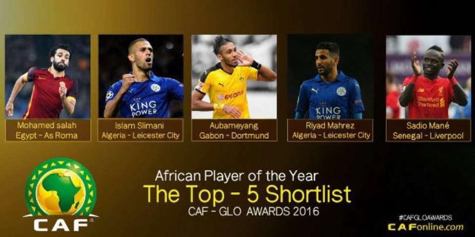 Andre Ayew snubbed in African Player of the Year shortlist