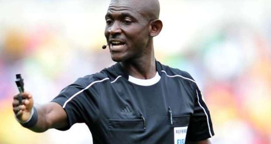 CAF slaps referee Joseph Lamptey with 3 month ban