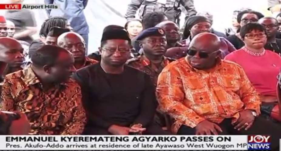 President Nana Akufo-Addo mourns Emmanuel Kyeremateng Agyarko