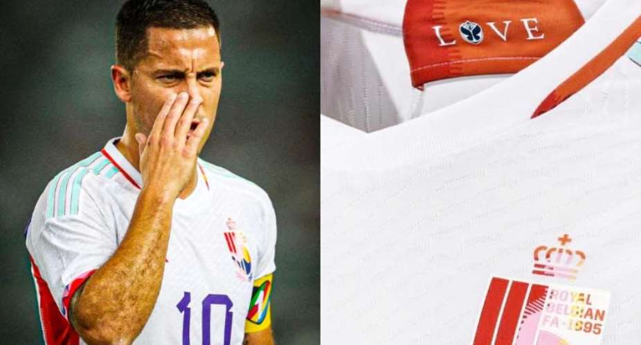 2022 World Cup: FIFA rejects Belgium's away shirts due to word 'Love'