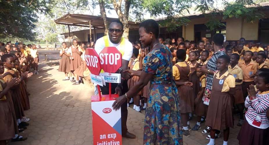 EXP Ghana Marks International Mens Day With School Children