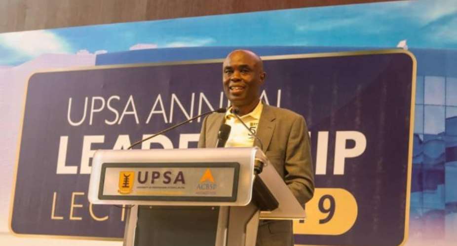 UPSA V-C, Prof Abednego Feehi Okoe Amartey