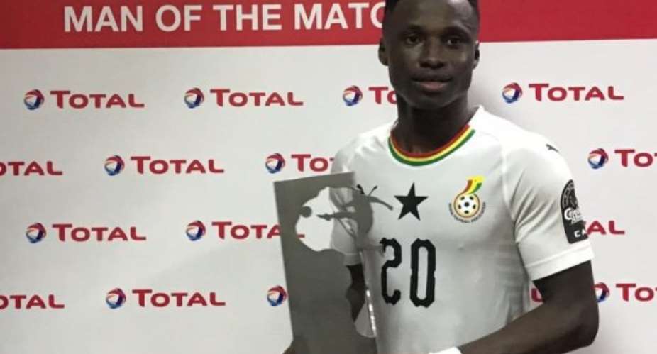 CAF U-23 AFCON: Evans Mensah Named In Team Of  The Tournament