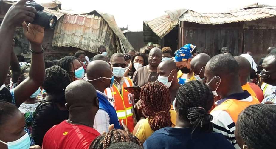 MASLOC To Support Victims Of Odawna Market Fire Outbreak