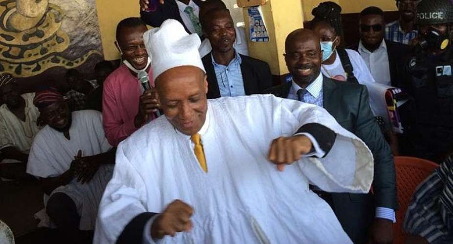 Independent Presidential Candidate Enskinned As Gooi Zabli Naa Of Lamashegu