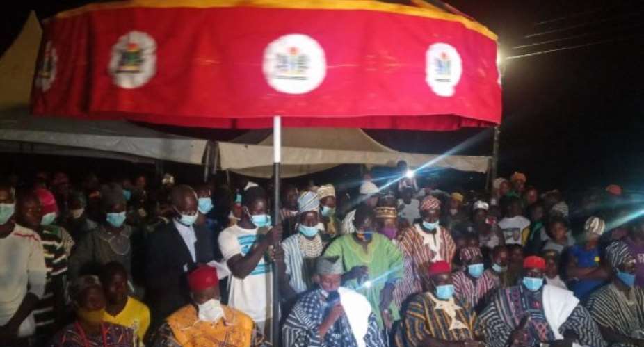 Mahama Enskinned As Development King In Gambigo