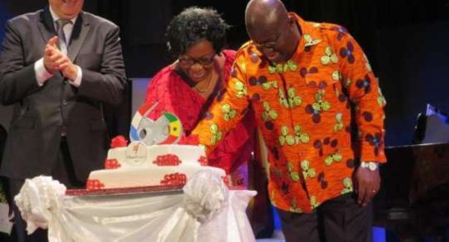 Akufo-Addo Joins French Ambassador To Climax 60-Year Anniversary Of Alliance Francaise
