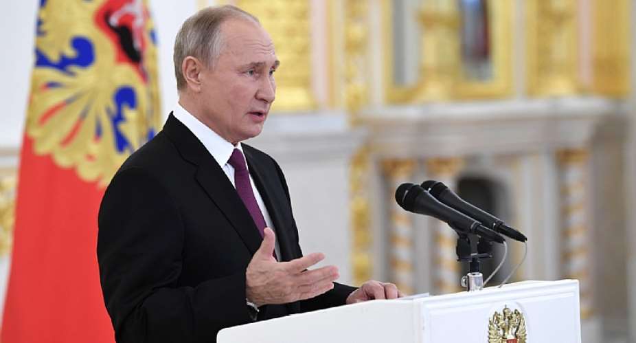 Putin Talks Global Stability And Coronavirus Vaccine With Ambassadors