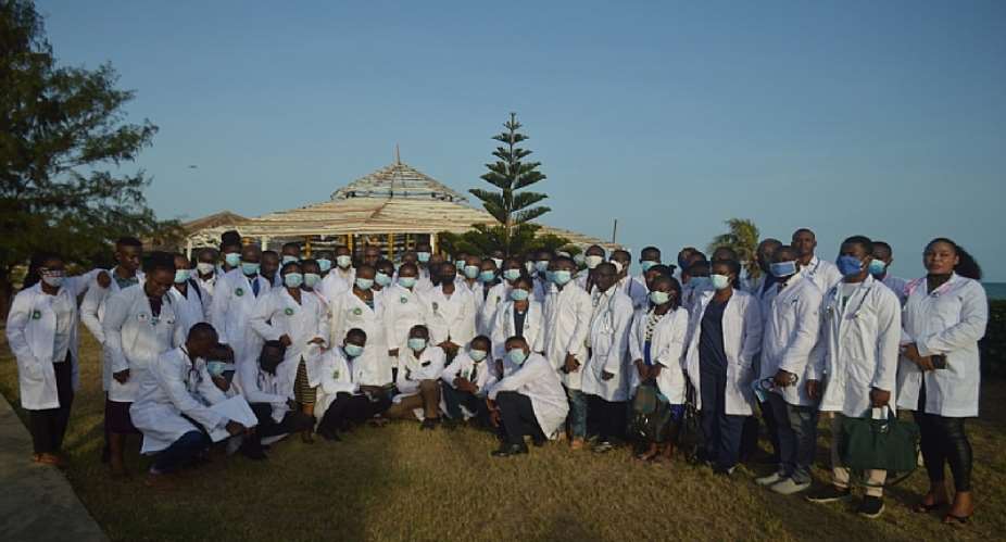 Ghana's first ever Naturopathic Medical Students undergoing training in Modern Naturopathy and Holistic Medicine