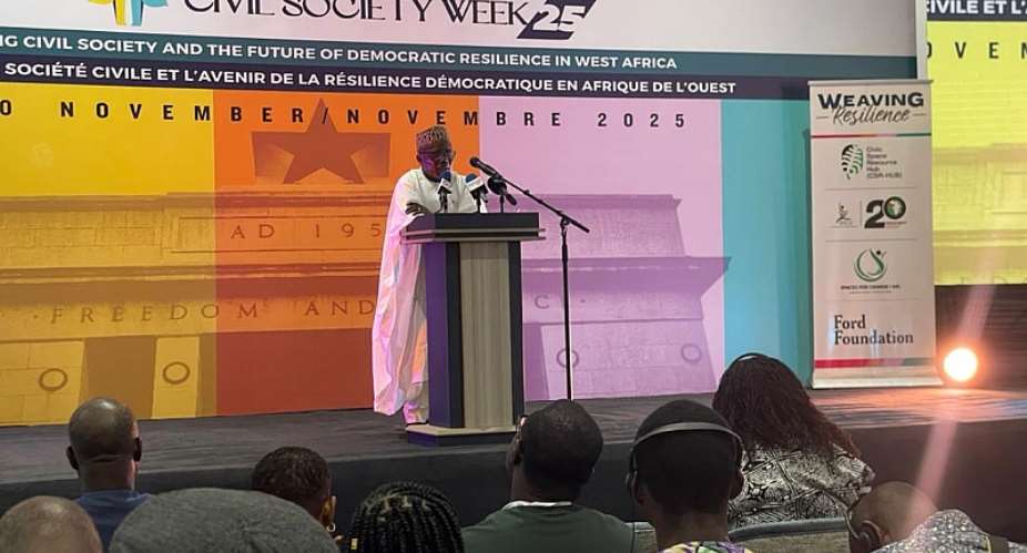 ECOWAS Commissioner Sounds Alarm on Democracy as West Africa Civil Society Week Opens in Accra