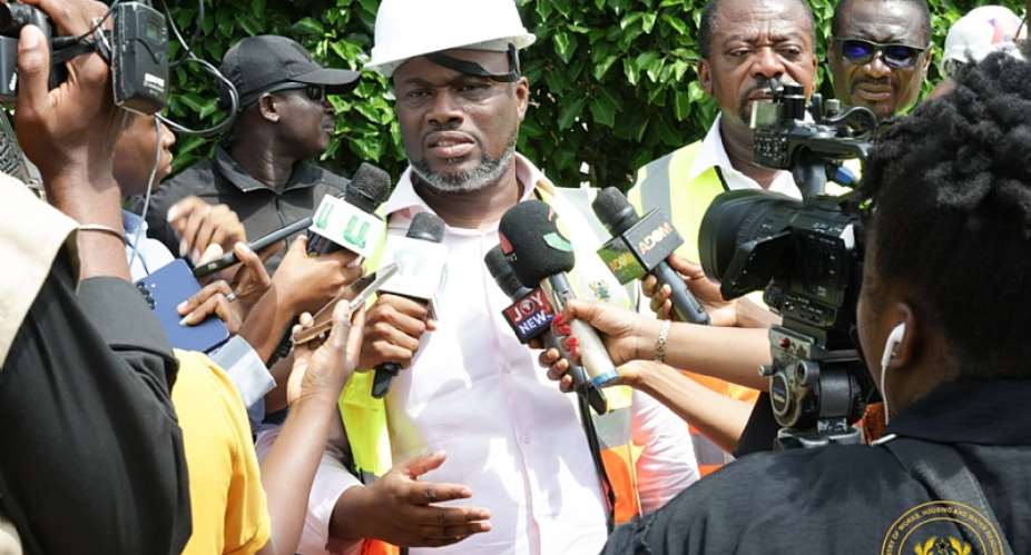 Works and Housing Minister inspects drainage projects to reduce flooding in Accra