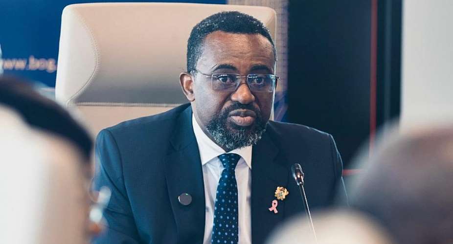 Governor of the Bank of Ghana, Dr. Johnson Pandit Asiamah