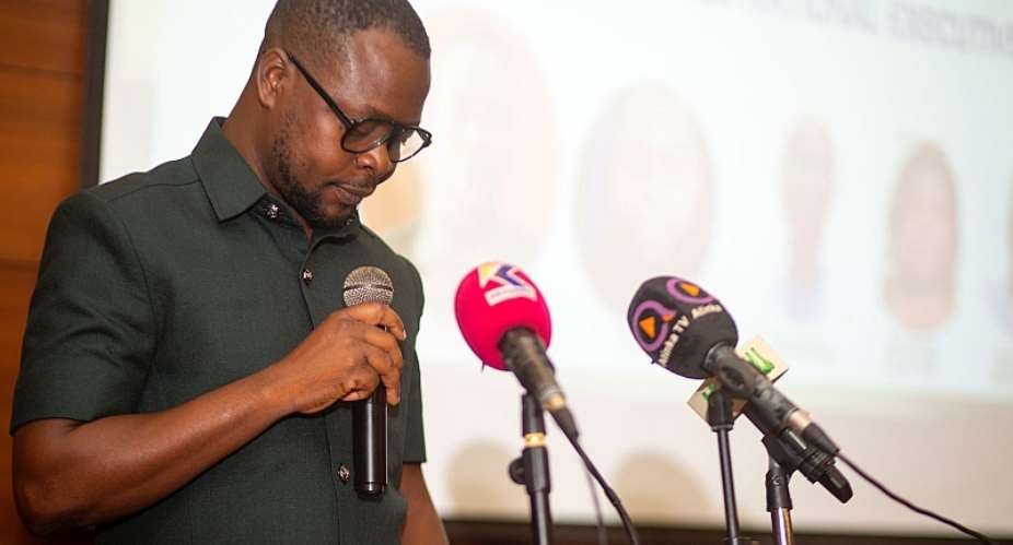 President of PRINPAG, David Tamakloe