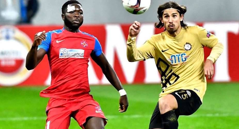Europa League: Muniru Sulley named Player of the Match in Steaua Bucuresti win over Osmanlispor