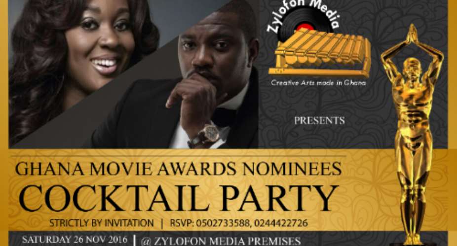 Zylofon Media To Host Ghana Movie Awards 2016 Nominees Party + Final Butch Of Nominees