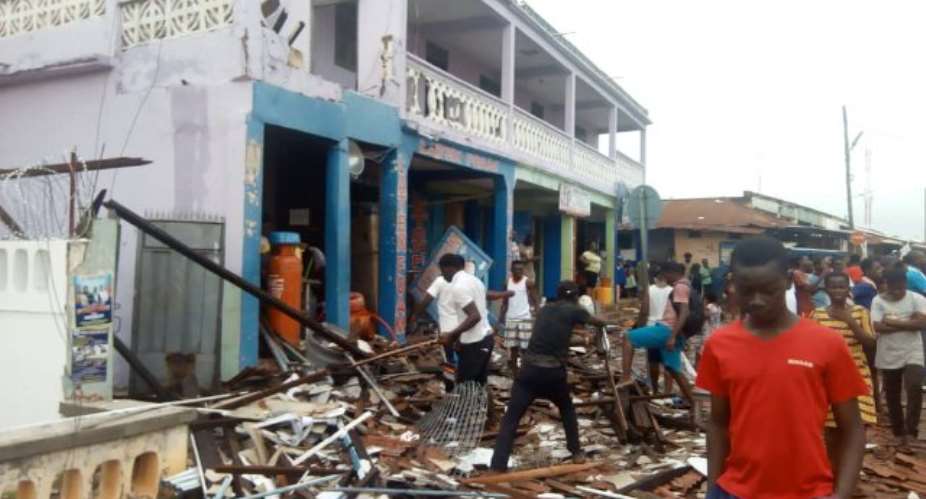 5 Casualties After Violent Winds Hit Somanya — NADMO
