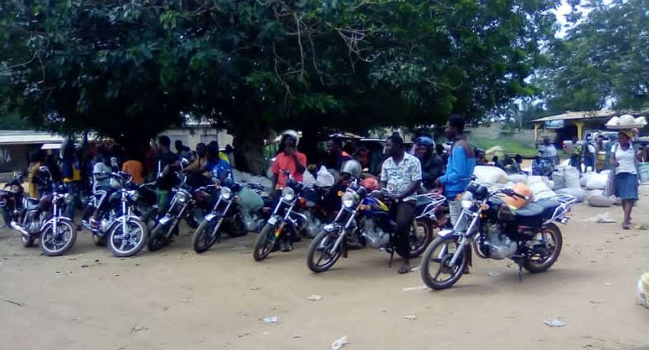 Akatsi South: Okada Riders Endorse Mahama