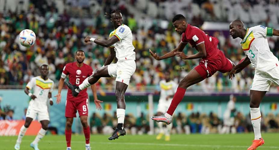 2022 World Cup: Ghanaian striker Mohammed Muntari nets historic first goal for Qatar in 3-1 defeat to Senegal
