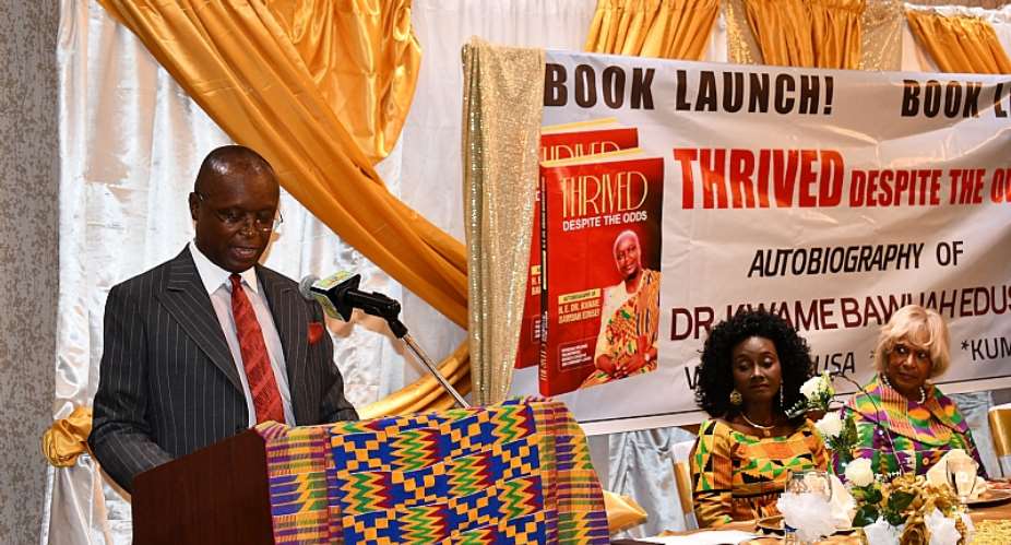 Former Ghana Ambassador To U.S. Dr. Kwame Bawuah-Edusei Launches Autobiography In The United States