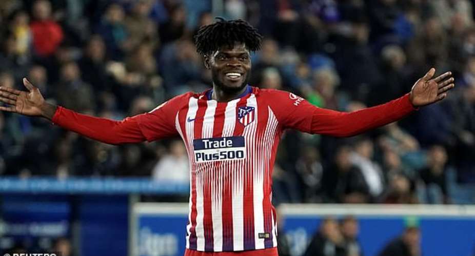 UCL: Thomas Partey Named In Atletico Madrid Squad To Face Juventus