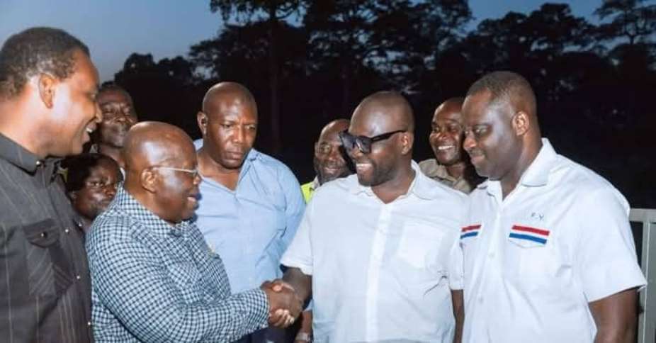 Akufo-Addo commissions reconstructed Atafoa bridge