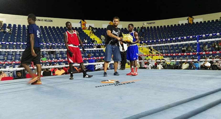 ETC Polska And Greater Accra Amateur Boxing Association Thrill Boxing Fans At Bukom Arena