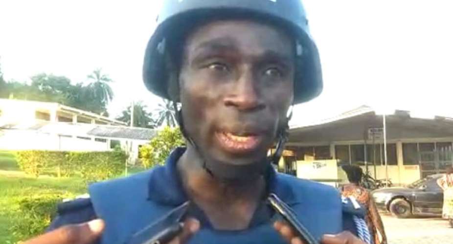 Supt. Samuel Aboagye – Dambai District Police Commander