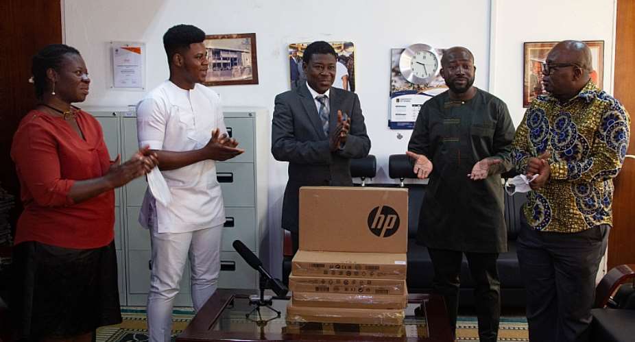 CBOD Donates Laptop Computers To UG Business School